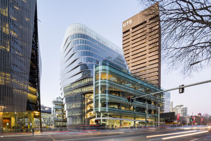 UTS tower and UTS Central, picture by Andy Roberts