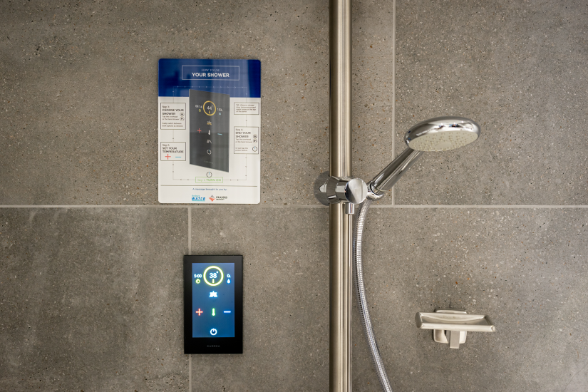 Smart bathroom installation