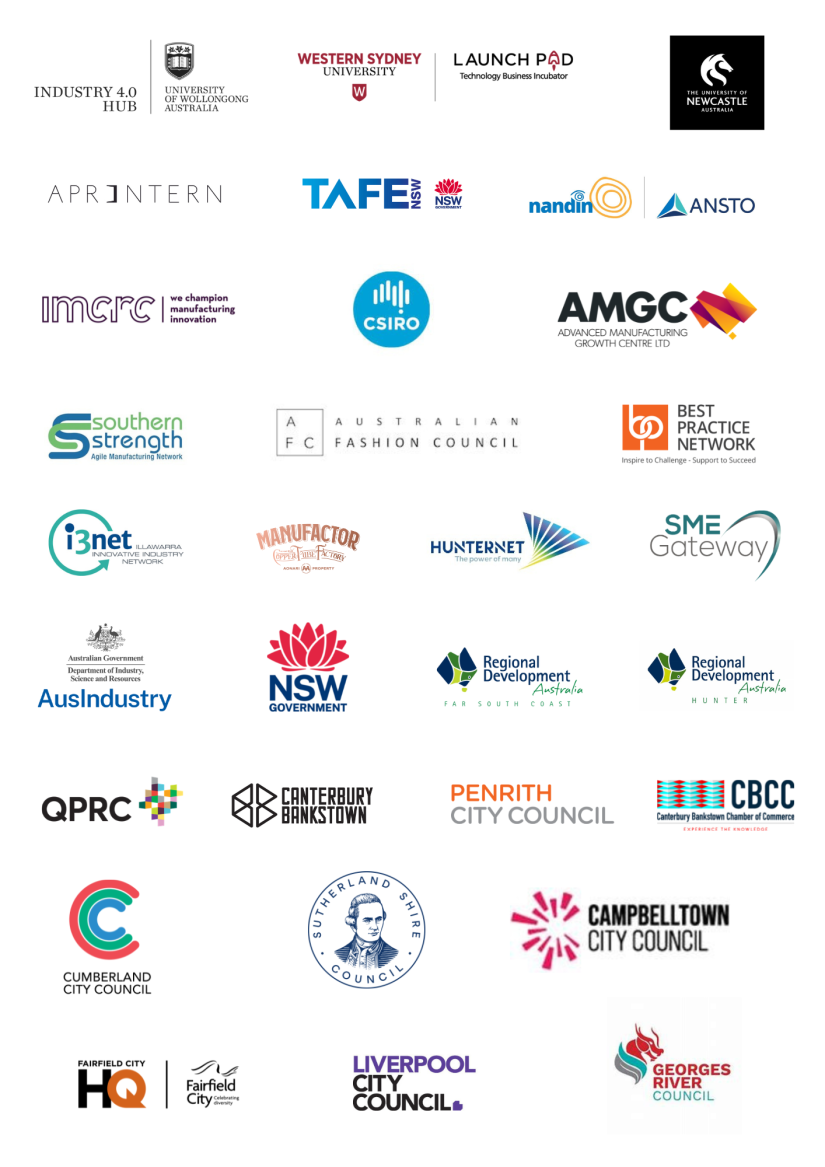 Image displays logos of SME@UTS partners