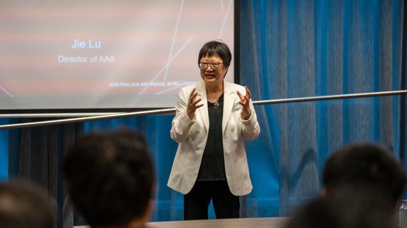 Provost Vicki Chen addresses AAII