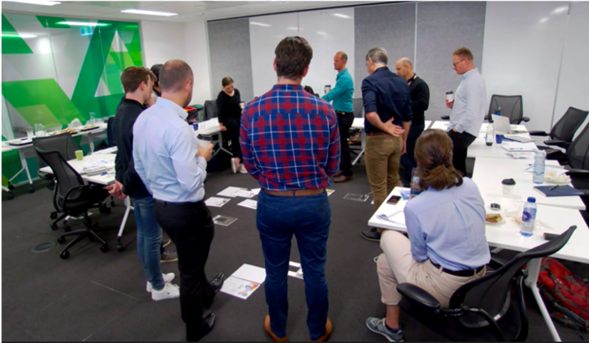 Image of the program selection workshop