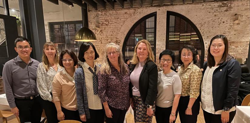 Delegation of nurses from Mahidol University