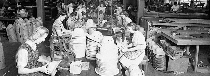 Top Dog factory for men’s hats, Surry Hills, 1941. State Library of New South Wales