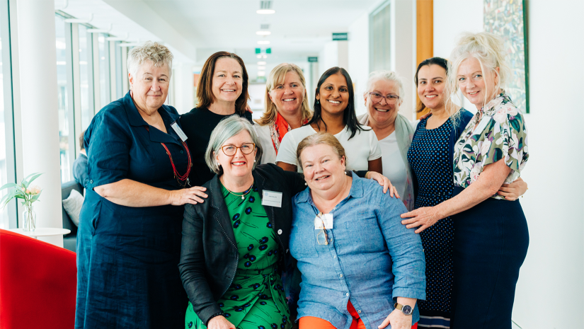 Group of nurses at the PaCCSC & CST Annual Research Forum 2023