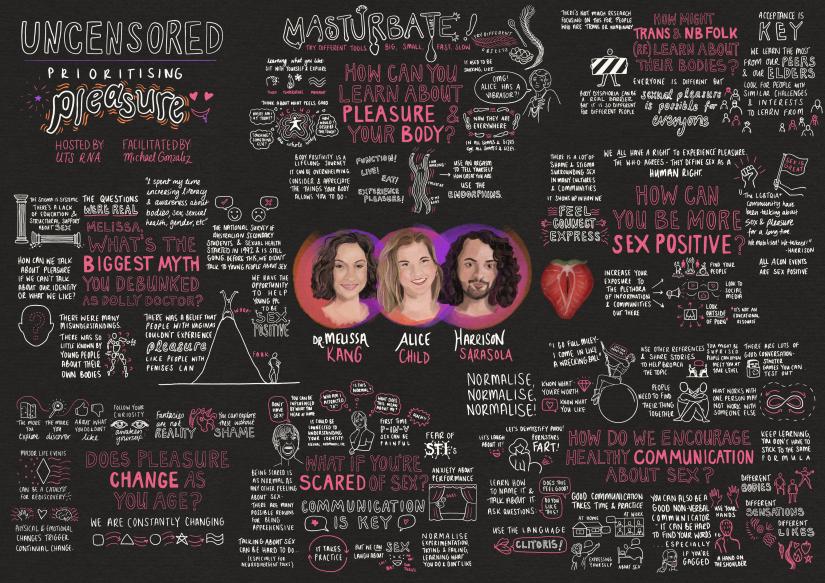 Prioritising Pleasure- data visual