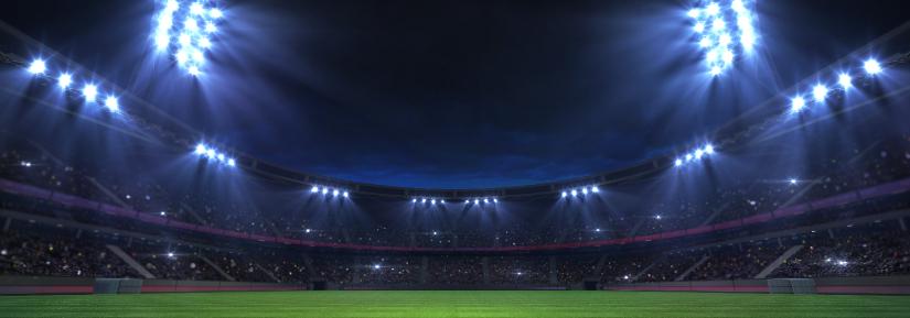 stadium at night