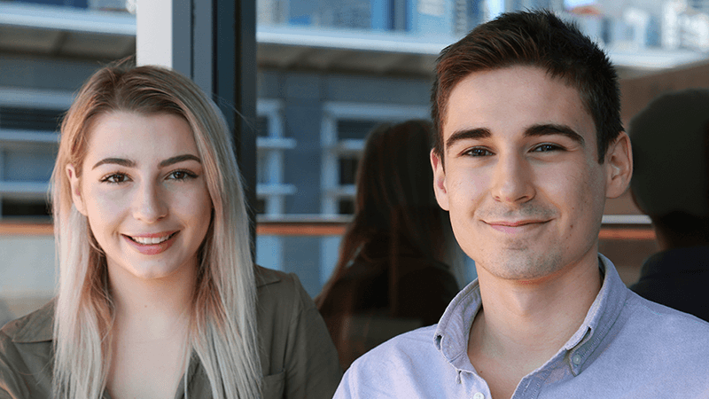 Law students louis bridle yasmin frost