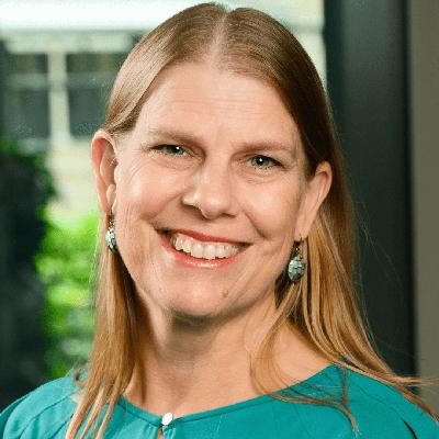 Portrait shot of Professor Peta Wyeth, Dean of Faculty of Engineering and IT