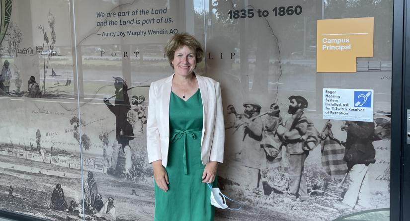 Sue Hodges at Wurun Senior Campus