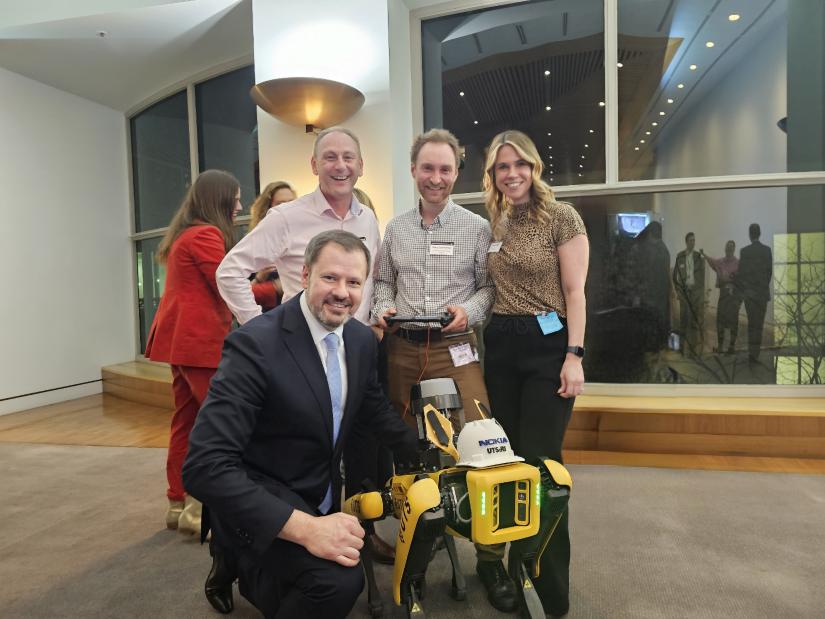 Parliamentary Innovative Tech Showcase featuring UTS RI Marc Carmichael