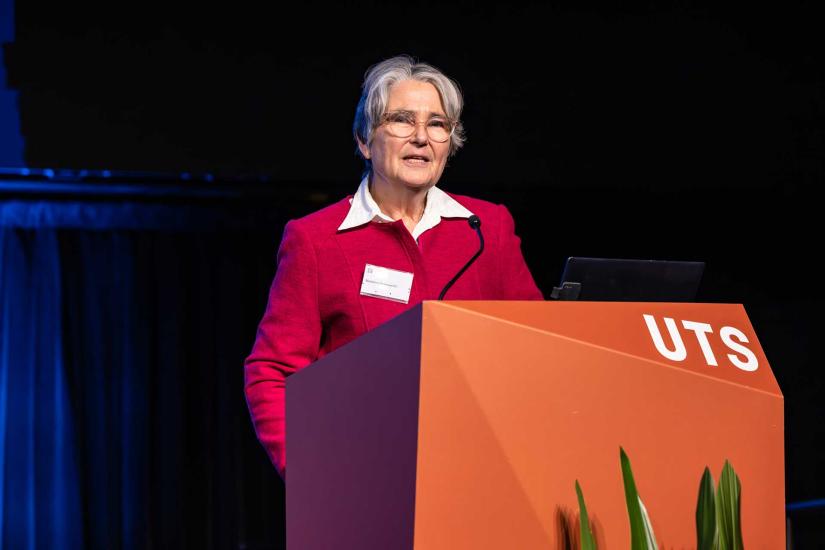 Madeline Brennan on stage
