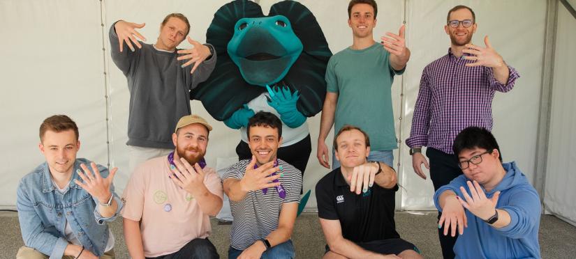 UTS students as Polished Men champions
