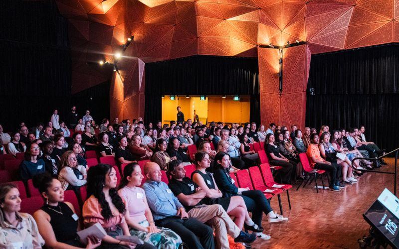 Audience in the Great Hall