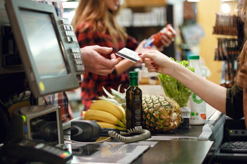 supermarket checkout. Adobe Stock