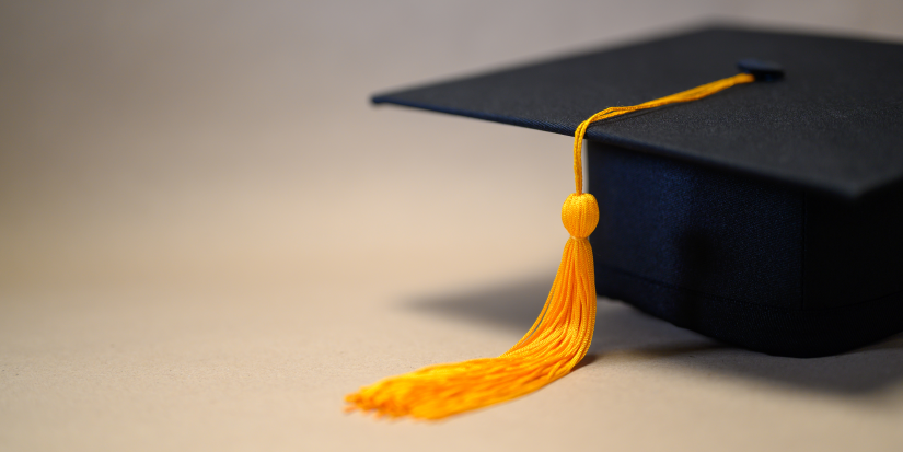 A graduation cap