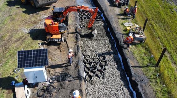 Building the rail track