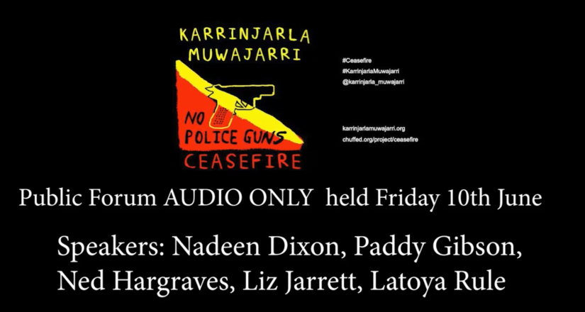 Public Forum at UTS regarding Karrinjarla Muwajarri on Friday 10th June 2022