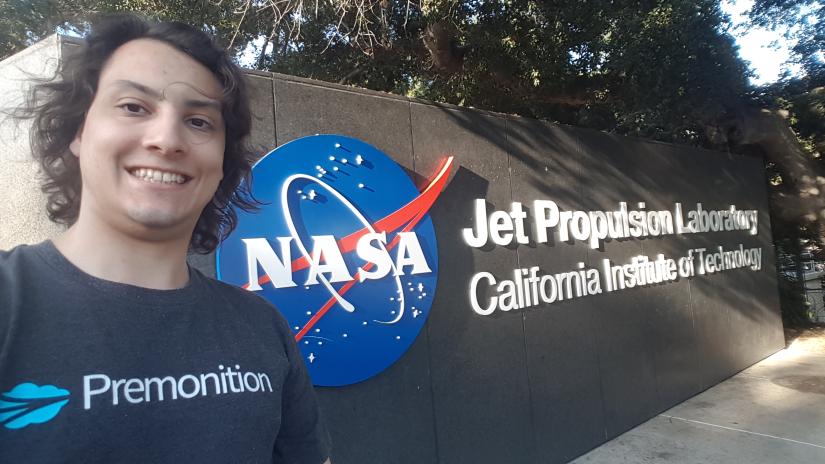 Giovanni D’urso at NASA