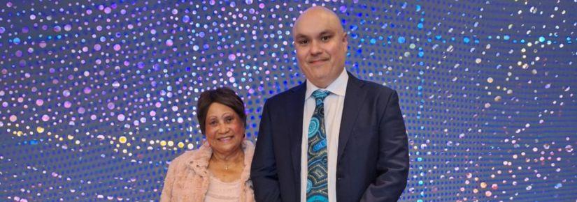 Graham Akhurst and his mum 2024 NAIDOC week awards