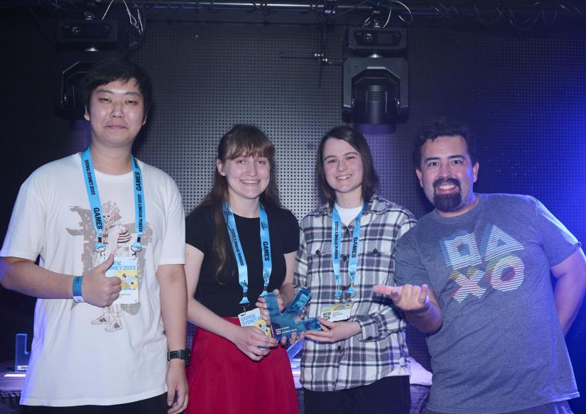 Samuel Coa and his team were winners of the SXSW Sydney 2023 Best Student Game award