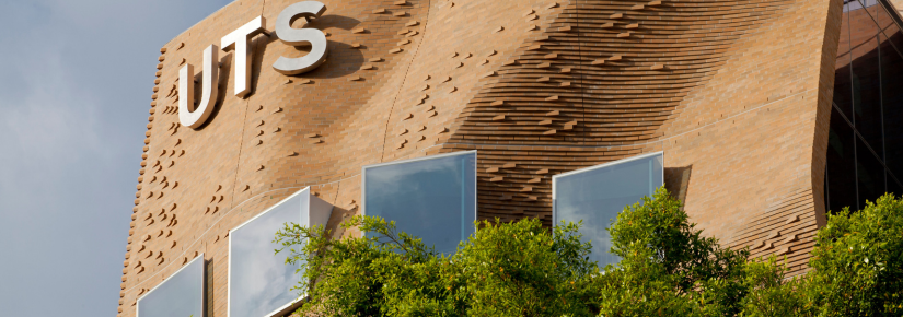 UTS Business Building with trees