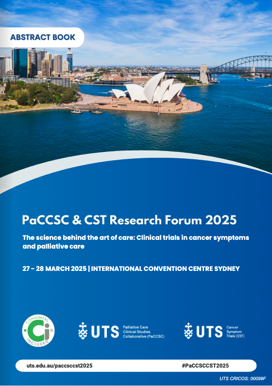 PaCCSC & CST Research Forum 2025 Abstract Book cover