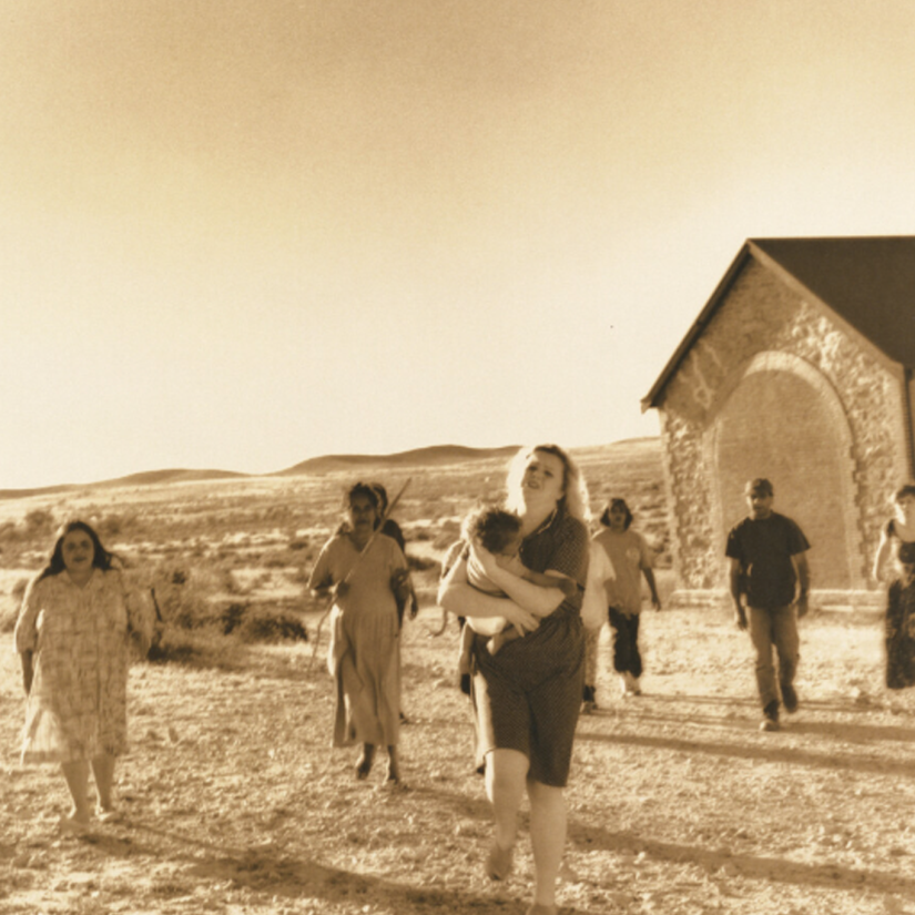 women looking at sky