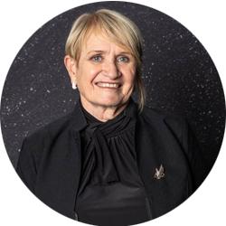 Grace Ward smiling and looking at the camera