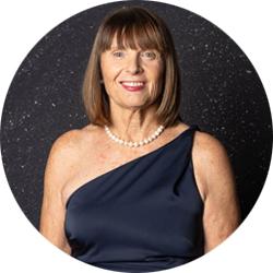 Sharon Callister smiling and looking at the camera