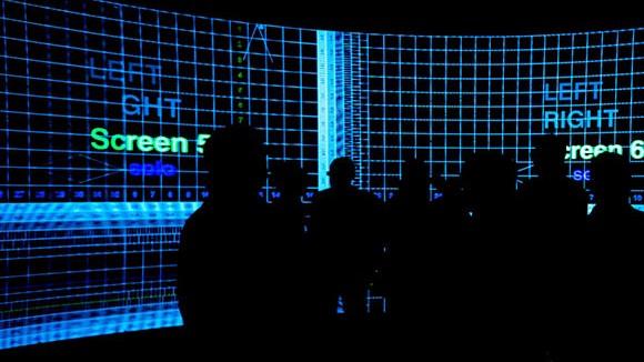 Inside the UTS Data Arena. Image Aaron Luo. Inside the UTS Data Arena. Image Aaron Luo.