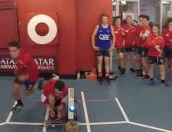 Young AFL players testing perceptual-cognitive skills