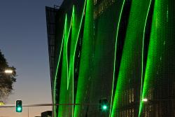 UTS Building 11 at night