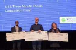 FEIT's Federico Volpin winning 3MT