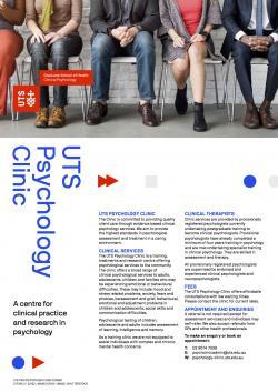 UTS Psychology Clinic Flyer