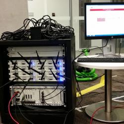 Testbed for perceptive mobile networks based on massive MIMO