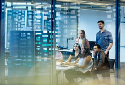 UTS students gathered in classroom in Building 11