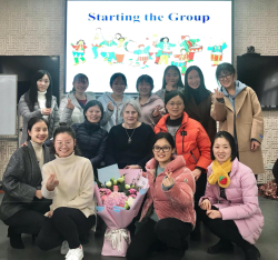 Catherine Fowler at workshop