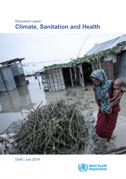 Climate, sanitation and health report cover