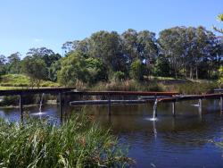 Recycled water at Sydney Park