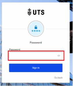 Multi factor authentication login screenshot