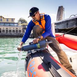 Ocean water testing