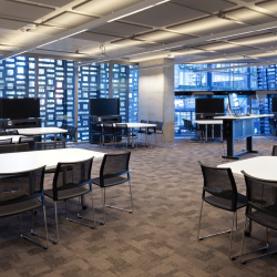 Light and bright pod style classroom space in UTS building 11