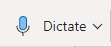 Dictate button