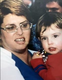 Nareen as Director of the NSW Working Women's Centre with her daughter.