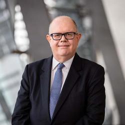 A portrait shot of Professor Andrew Parfitt, Vice-Chancellor and President