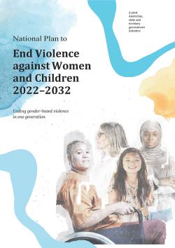 Report cover: title and author and an image of four women of different backgrounds, and ages