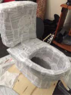 Sorry for your loss toilet replica