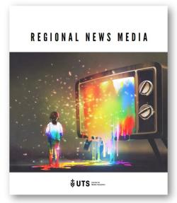 Cover image of Regional News Media report 2024