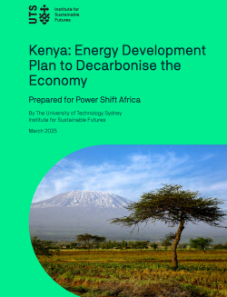 Report cover for OECM Kenya results.