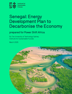 Report cover for OECM Senegal results.